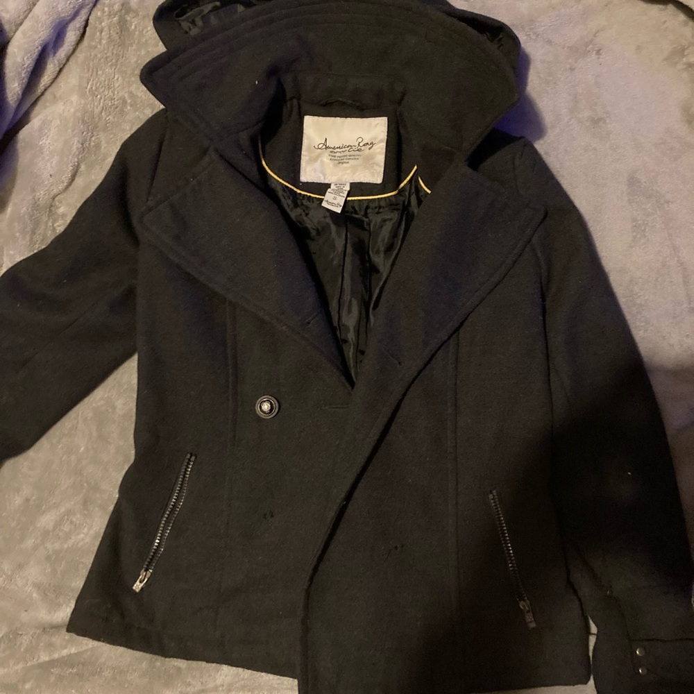 American rag pea coat size small
